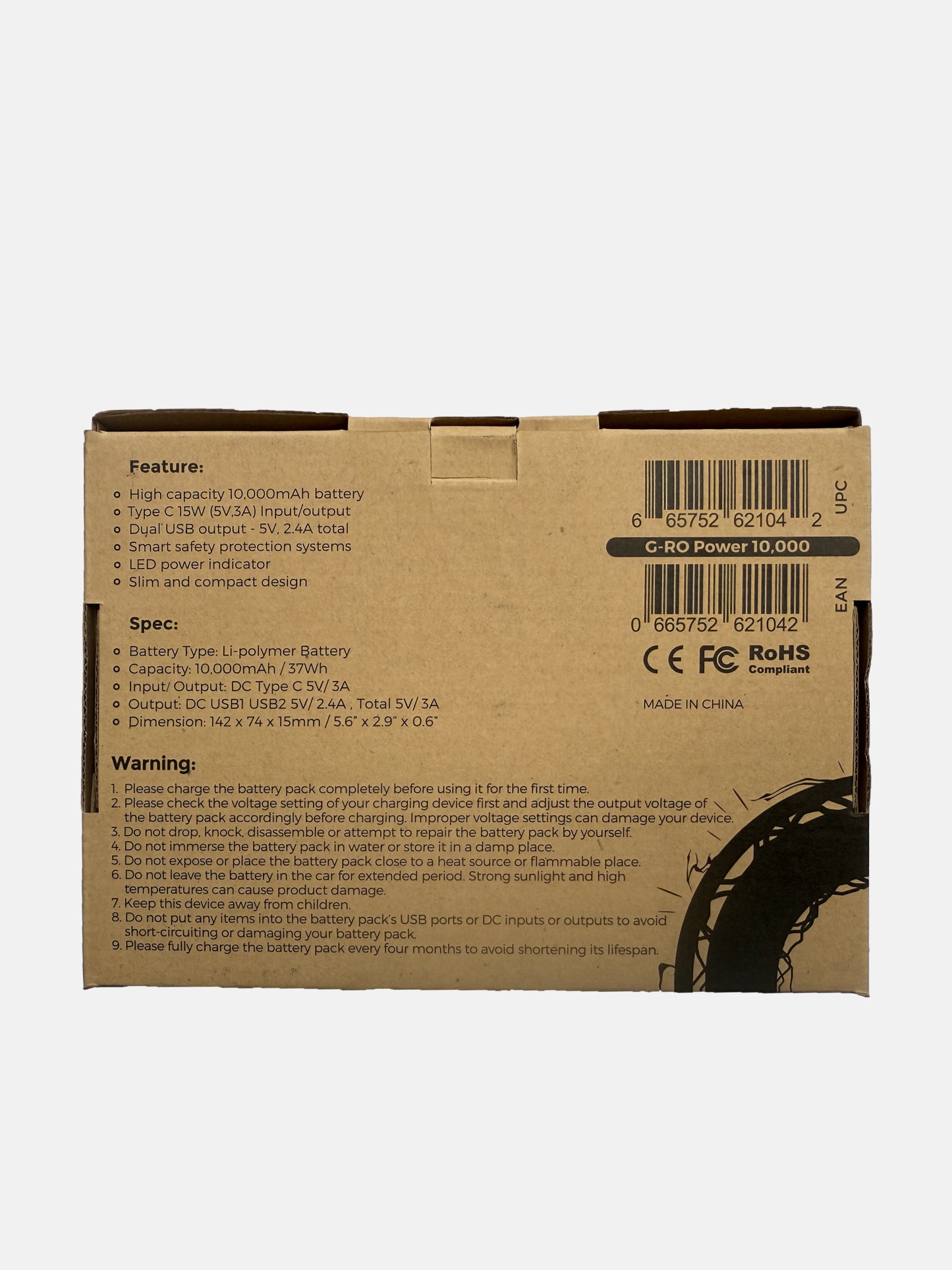 G-RO External Battery Pack